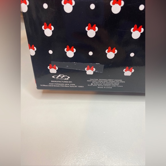 Disney MINNIE MOUSE * 2 Pc Set * Camera Bag * Dangle Key Chain Crossbody NEW Box - Picture 6 of 9